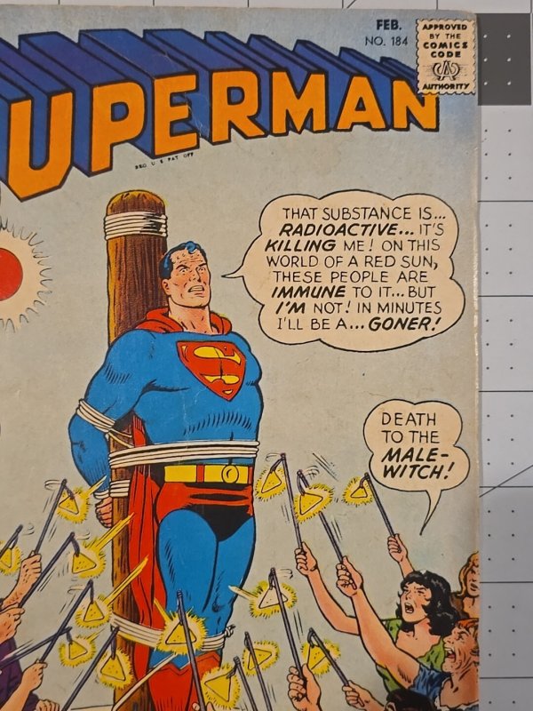 Superman #184 (DC Comics February 1966)