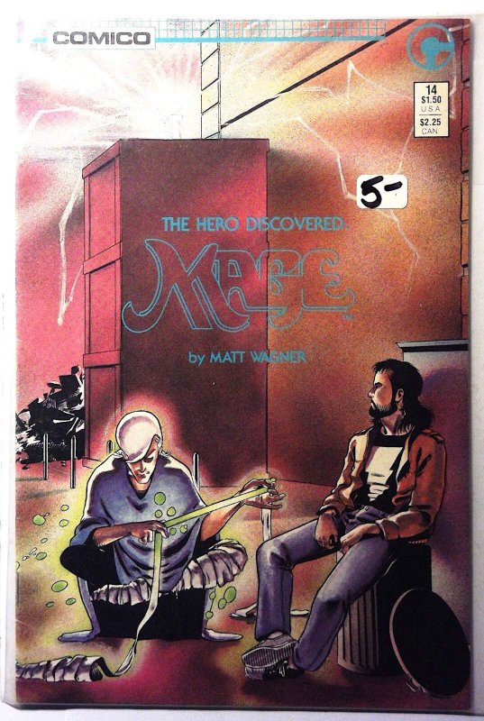 Mage: The Hero Discovered #14 (1986) Comico Comics 1st Print Comic Book