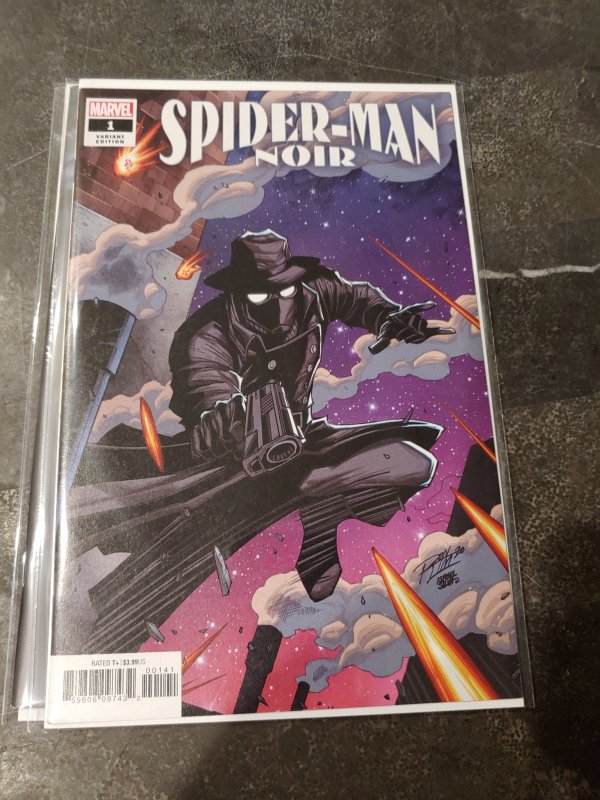 Spider-Man Noir #1 Ron Lim & Israel Silva Variant (2020)