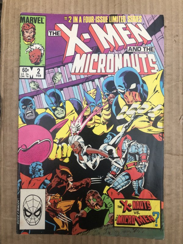 The X-Men and The Micronauts #2 (1984)