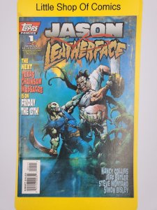 Jason Vs Leatherface #1 1995 Topps Comics