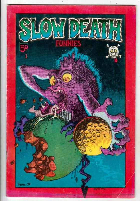 Slow Death #1 (Mar-70) VG Affordable-Grade Flakey Foont