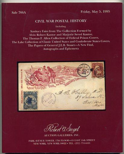 Siegel Sale on Civil War Postal History