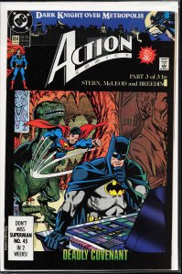 Action Comics #654 Direct Edition (1990) Superman