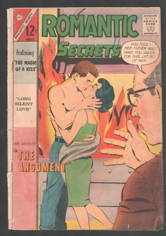 Romantic Secrets #43 1963-Charlton-Dick Giordano underage romance cover-FR/G