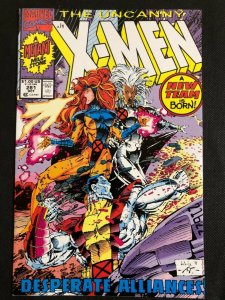 Uncanny X-Men (1981) #281 NM- (9.2) 1st Appearance Trevor Fitroy Newsstand Ed