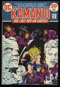 Kamandi, The Last Boy on Earth #8 NM 9.4 Beyond Reason! Jack Kirby Art!