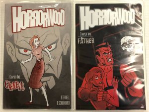 Horrorwood #1 and 2 Comic Book Set Ape Entertainment 2006