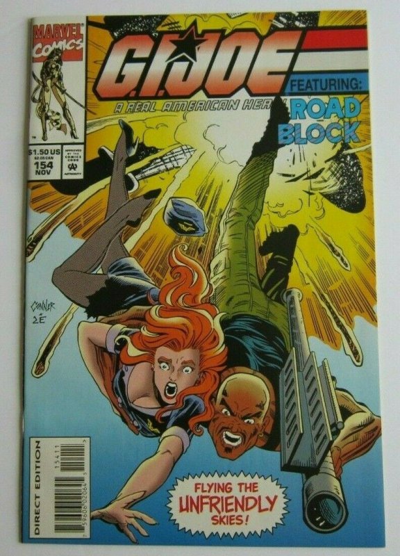 GI Joe #154 NM/MT 9.6-9.8 High Grade Low Print Run HTF 1st Print Marvel Comics