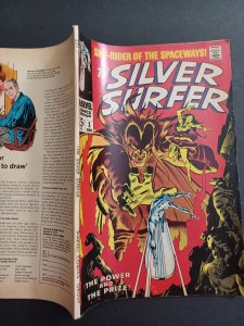 Silver Surfer #3 1st Appearance Mephisto - KEY - John Buscema - 1968 - (-VF)