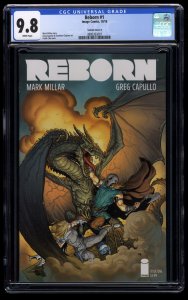 Reborn #1 CGC NM/M 9.8 White Pages Frank Cho Variant