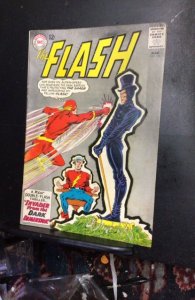 The Flash #151 (1965) Golden-age Flash, Vandal Savage! Mid grey key! FN- Wow!