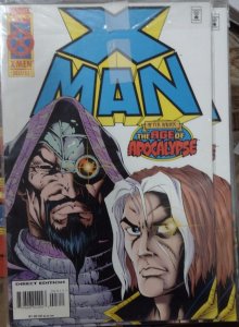 X-MAN # 3 1995 MARVEL DISNEY AGE OF APOCALYPSE AOA NATE GRAY