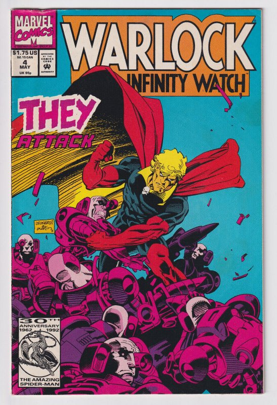 Marvel Comics! Warlock and the Infinity Watch! Issue #4!