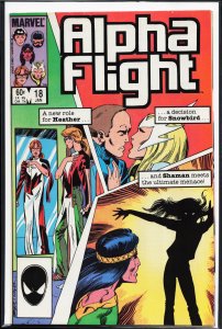 Alpha Flight #18 (1985) Alpha Flight