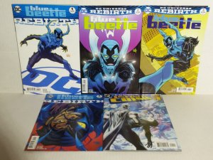 BLUE BEETLE: REBIRTH #1 + #2 & #3 - REBIRTH SERIES + COUNTDOWN - FREE SHIPPING