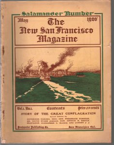 New San Francisco Magazine #1 5/1906-1st issue-San Francisco Earthquake-VG