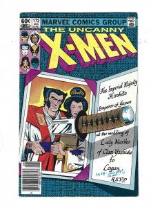 The Uncanny X-Men #172 (1983) abc