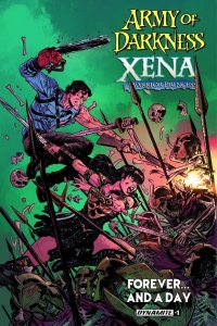 Aod Xena Forever And A Day #1 (Cvr A Brown) D. E. Comic Book
