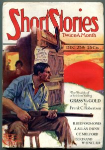 Short Stories Pulp December 25 1926- Frank Robertson- J Allan Dunn VG
