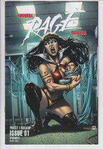 VAMPIRELLA DRACULA RAGE (2023 DYNAMITE) #1 VARIANT CVR C KROME