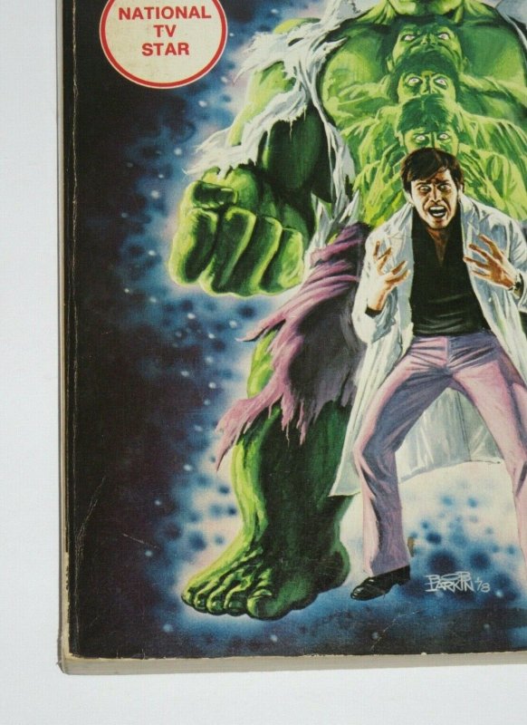 Incredible Hulk Softcover TPB Trade Paper Back 1978 Fireside Books FN