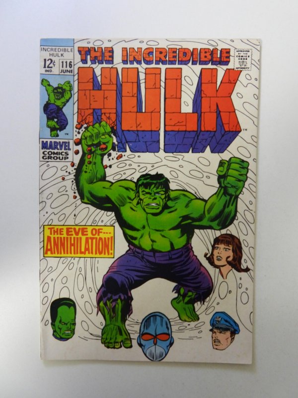 The Incredible Hulk #116 (1969) FN/VF condition