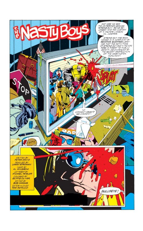 X-FACTOR #75 (1992) AL MILGROM | DIRECT EDITION