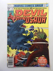Devil Dinosaur #3 (1978) FN Condition!