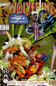 WOLVERINE  (1988 Series) (#1/2-189) (MARVEL) #41 2ND PRT Very Fine Comics Book 
