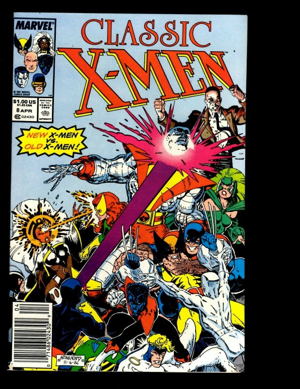 12 Classic X-Men Marvel Comics #7 8 9 10 11 12 13 14 15 16 17 18 Wolverine J409