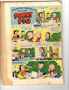 Four Color # 311 GD Dell Golden Age Comic Book Porky Pig Looney Tunes JL14