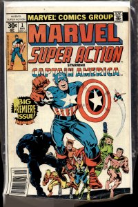 Marvel Super Action #1 (1977) Captain America [Key Issue]