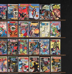 Huge Lot 140+ Comics with Vigilante, Camelot 3000, Night Force & More!