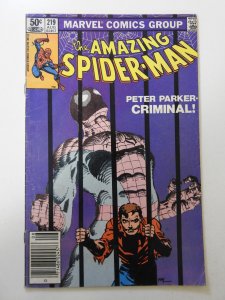 The Amazing Spider-Man #219 (1981) VG Condition