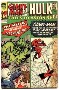 TALES TO ASTONISH #62-1ST APPEARANCE OF THE LEADER-1964-MARVEL comic book