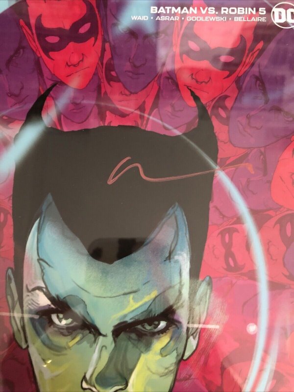 Batman Vs. Robin (2023) # 5 (9.8 CGC SS) Signed Christian Ward * DC * Census = 1