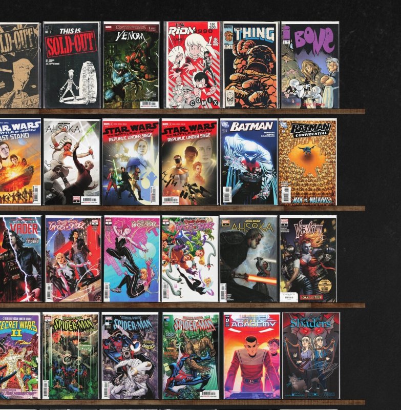 Huge Lot 150+ Comics with The Thing, Batman, Birds Of Prey & More!
