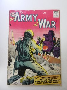 Our Army at War #67 (1958) GD+ condition see description