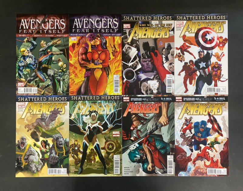 Avengers (2010) #'s 1-34 + Annual #1 Complete NM (9.4) Set Brian Michael Bendis