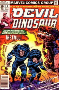 Devil Dinosaur #6 VF ; Marvel | Jack Kirby