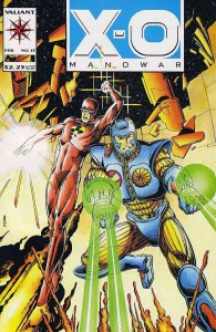 X-O Manowar #13 VF/NM ; Valiant | Bob Layton Solar Man of the Atom