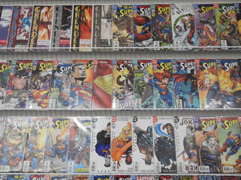 Huge Lot 170+ Comics W/ Superman, Grendel, Suicide Squad+ Avg VF+ Condition!!