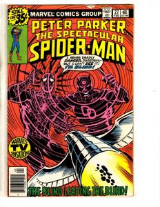 Spectacular Spider-Man # 27 FN Marvel Comic Book Daredevil Frank Miller CR54A