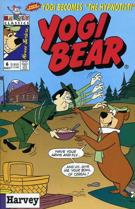 Yogi Bear (Harvey) #6 VF; Harvey | save on shipping - details inside