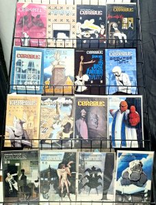 CEREBUS 42-264 (1982-2001)  collection of 103 WYSIWYG great title survey