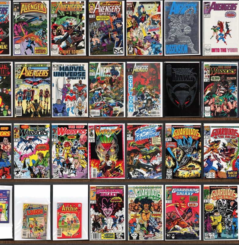 Huge Lot 120+ Comics with The Avengers, The New Warriors & More!