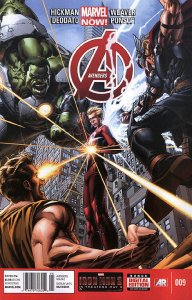 AVENGERS  (2013 Series)  (MARVEL) #9 NEWSSTAND Very Fine Comics Book