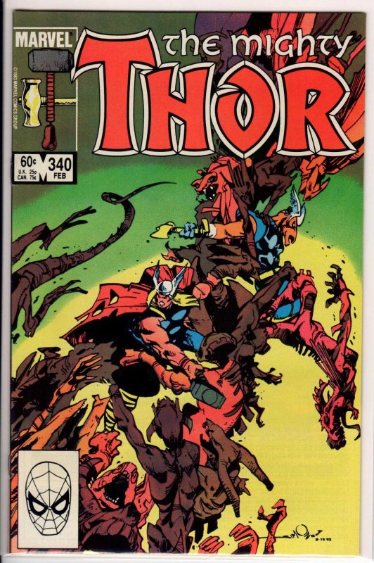 Thor #340 Direct Edition (1984) 9.2 NM-