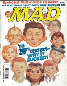 ORIGINAL Vintage Nov 1999 Mad Magazine #387 Blair Witch American Pie South Park